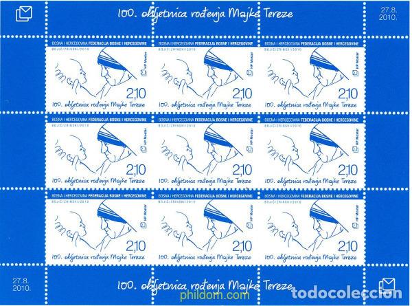 Sellos: 584030 MNH BOSNIA-HERZEGOVINA. Adm Croata 2010 PERSONALIDAD