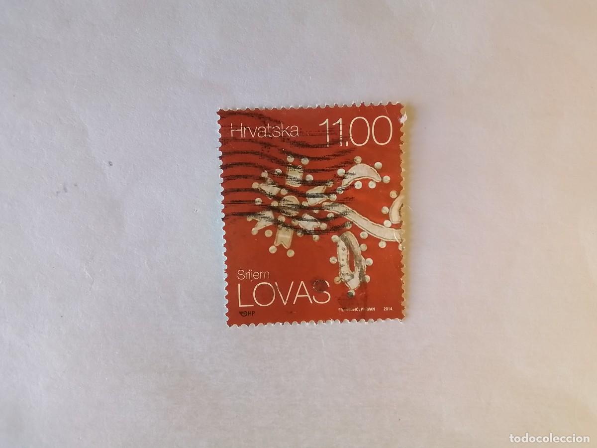 Sellos: A&Ntilde;O 2014 CROACIA SELLO USADO