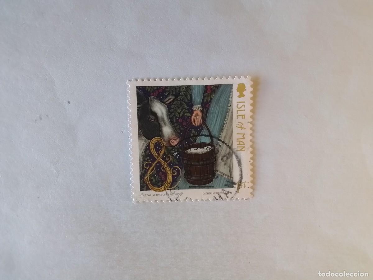 Sellos: A&Ntilde;O 2017 ISLA DE MAN SELLO USADO