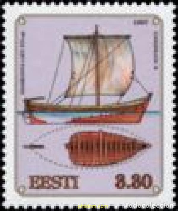 Sellos: 165060 MNH ESTONIA 1997 BARCOS ANTIGUOS