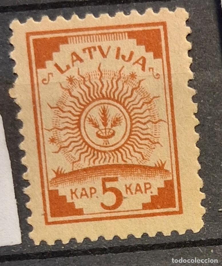 Sellos: LETONIA, 1920, CAT.YT.47, DENTADO 11 &frac12;.