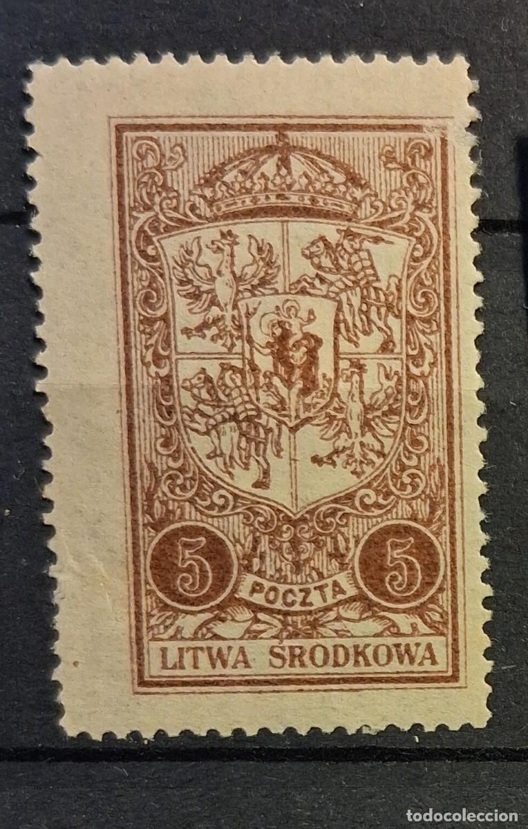 Sellos: LITUANIA CENTRAL, 1921, CAT.YT.ML.32.TASAS.
