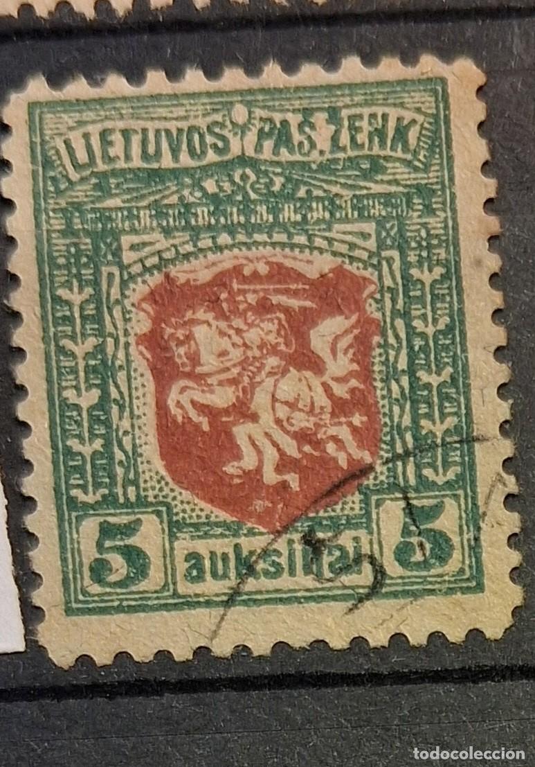 Sellos: LITUANIA 1919, CAT.YT.34.