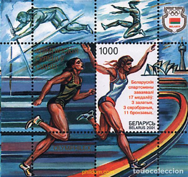 Sellos: 78160 MNH BIELORRUSIA 2001 27 JUEGOS OLIMPICOS VERANO SYDNEY 2000