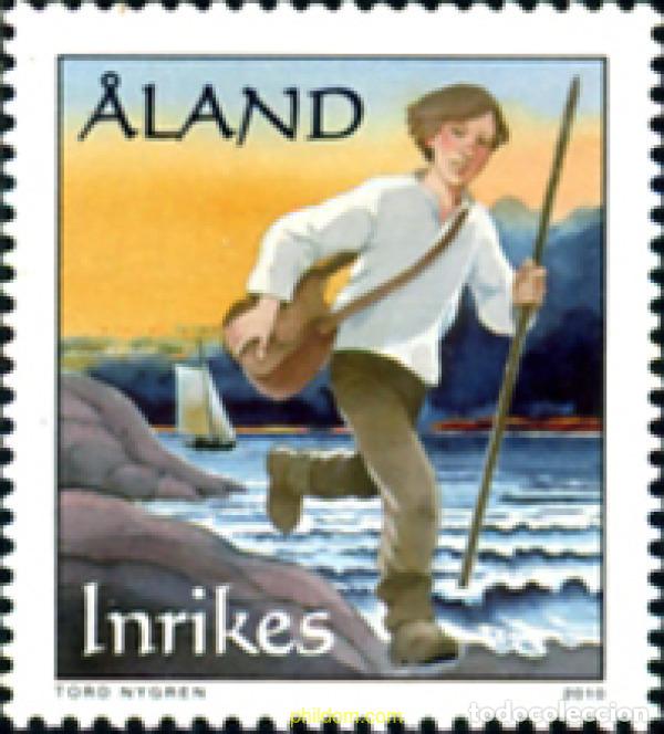 Sellos: 250501 MNH ALAND 2010 MENSAJERO POSTAL