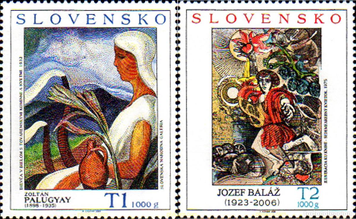 Sellos: 238991 MNH ESLOVAQUIA 2008