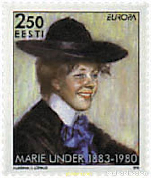 Sellos: 85553 MNH ESTONIA 1996 EUROPA CEPT. MUJERES CELEBRES