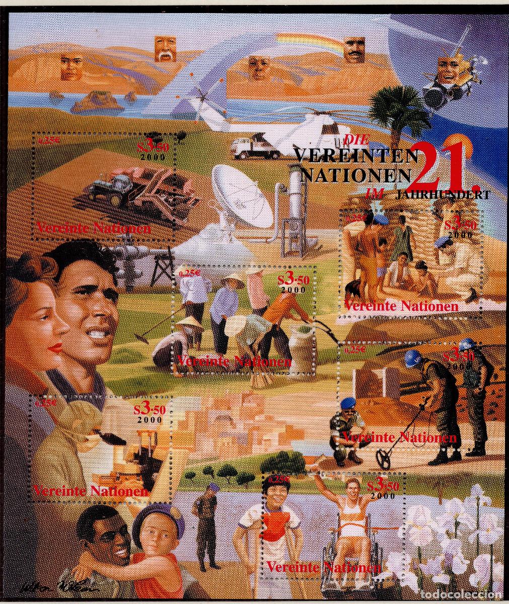 Sellos: ONU VIENA 2000 STAMPS MICHEL NT-WN 327-332