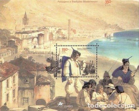 Sellos: Madeira 2001, SW-2016HB &rdquo; Escenas tradicionales&rdquo;./ Nuevo, sin charnela. MNH.