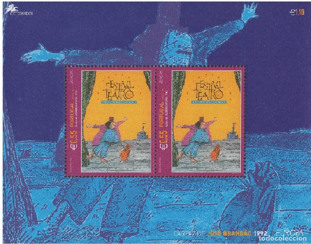 Sellos: Madeira 2003, SW-222HB &rdquo;Europa: El Cartel&rdquo;./ Nuevo, sin charnela. MNH.