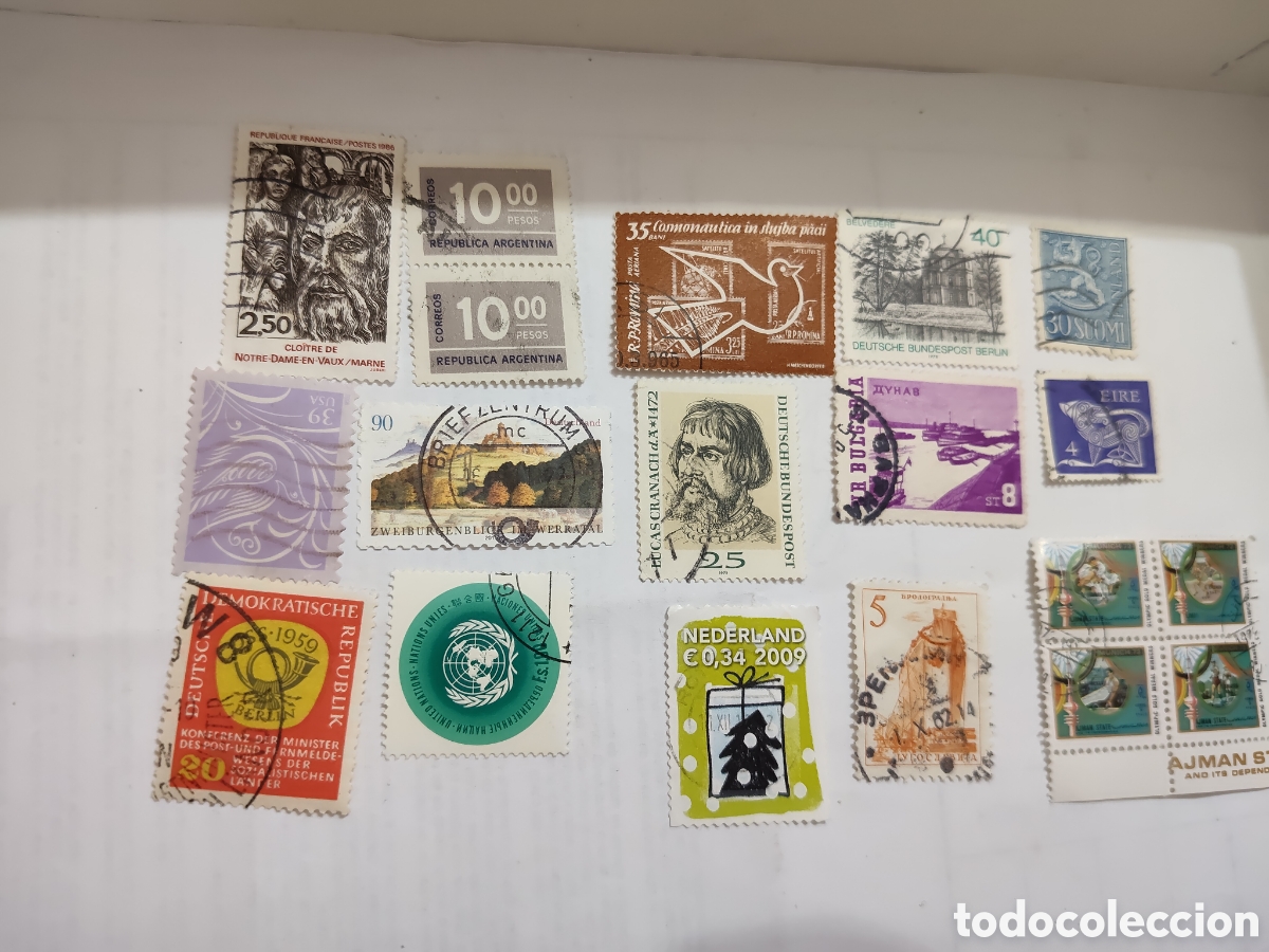 Sellos: 19 Sellos del mundo variados