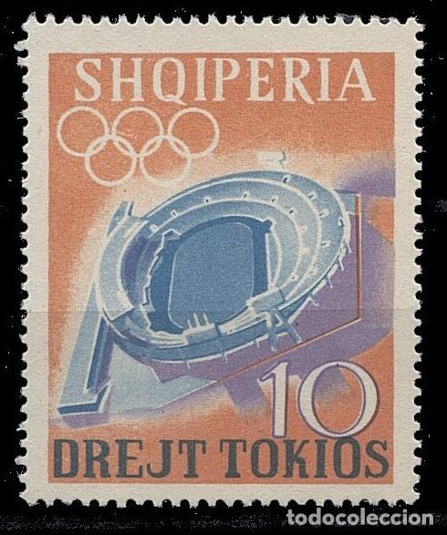 Sellos: SELLO** ALBANIA 1964, YT 688
