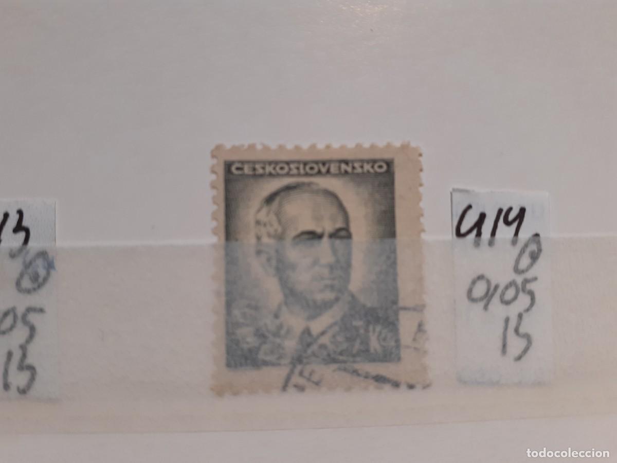 Sellos: SELLOS DE CHECOSLOVAQUIA. USADOS .YVERT N&ordm; 414