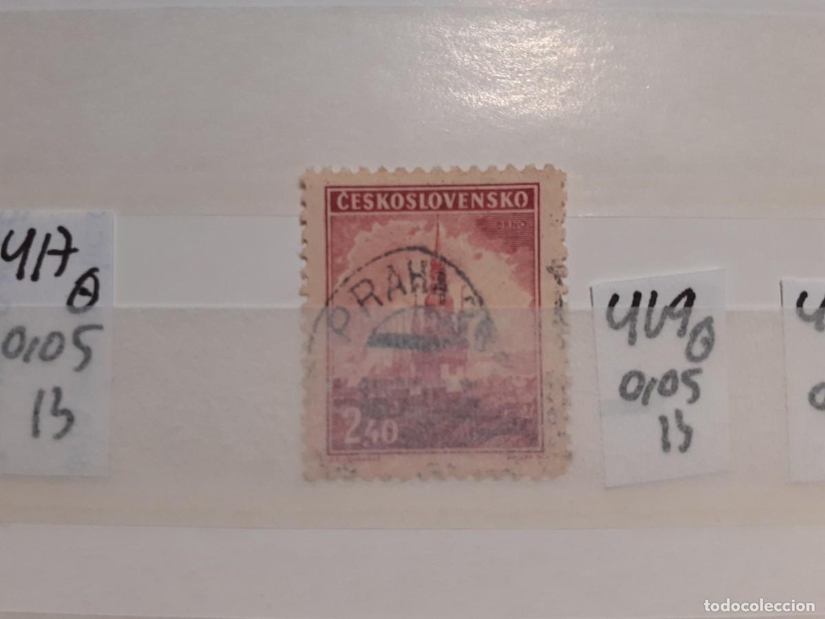 Sellos: SELLOS DE CHECOSLOVAQUIA. USADOS .YVERT N&ordm; 419