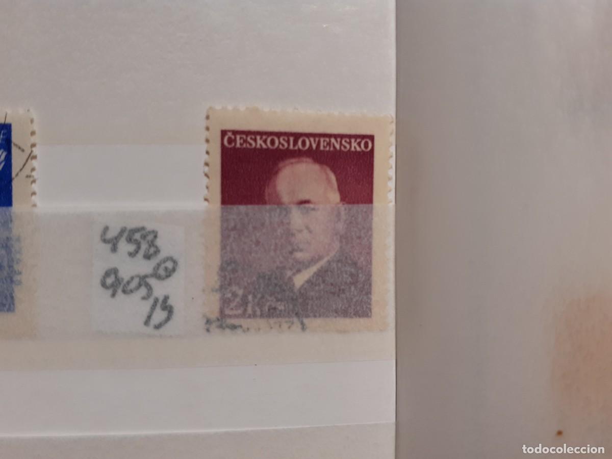 Sellos: SELLOS DE CHECOSLOVAQUIA. USADOS .YVERT N&ordm; 458