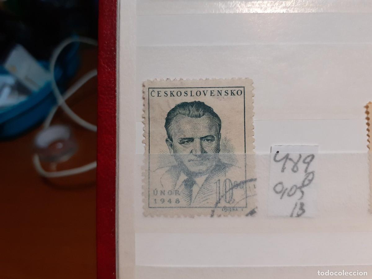 Sellos: SELLOS DE CHECOSLOVAQUIA. USADOS .YVERT N&ordm; 489