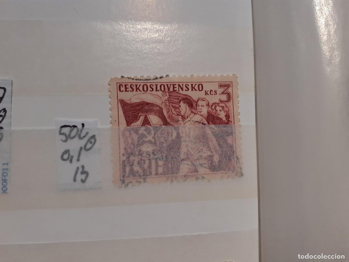 Sellos: SELLOS DE CHECOSLOVAQUIA. USADOS .YVERT N&ordm; 502