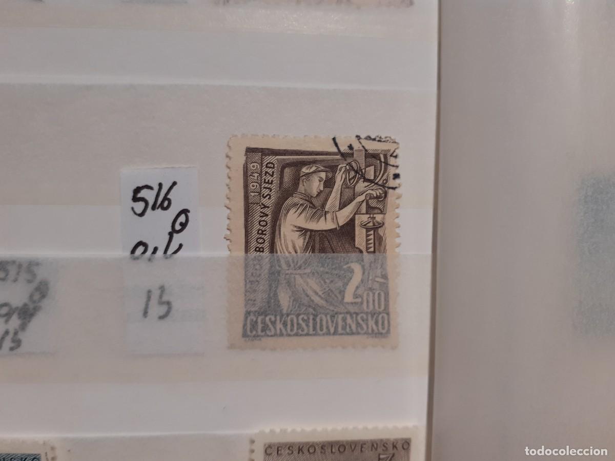 Sellos: SELLOS DE CHECOSLOVAQUIA. USADOS .YVERT N&ordm; 516