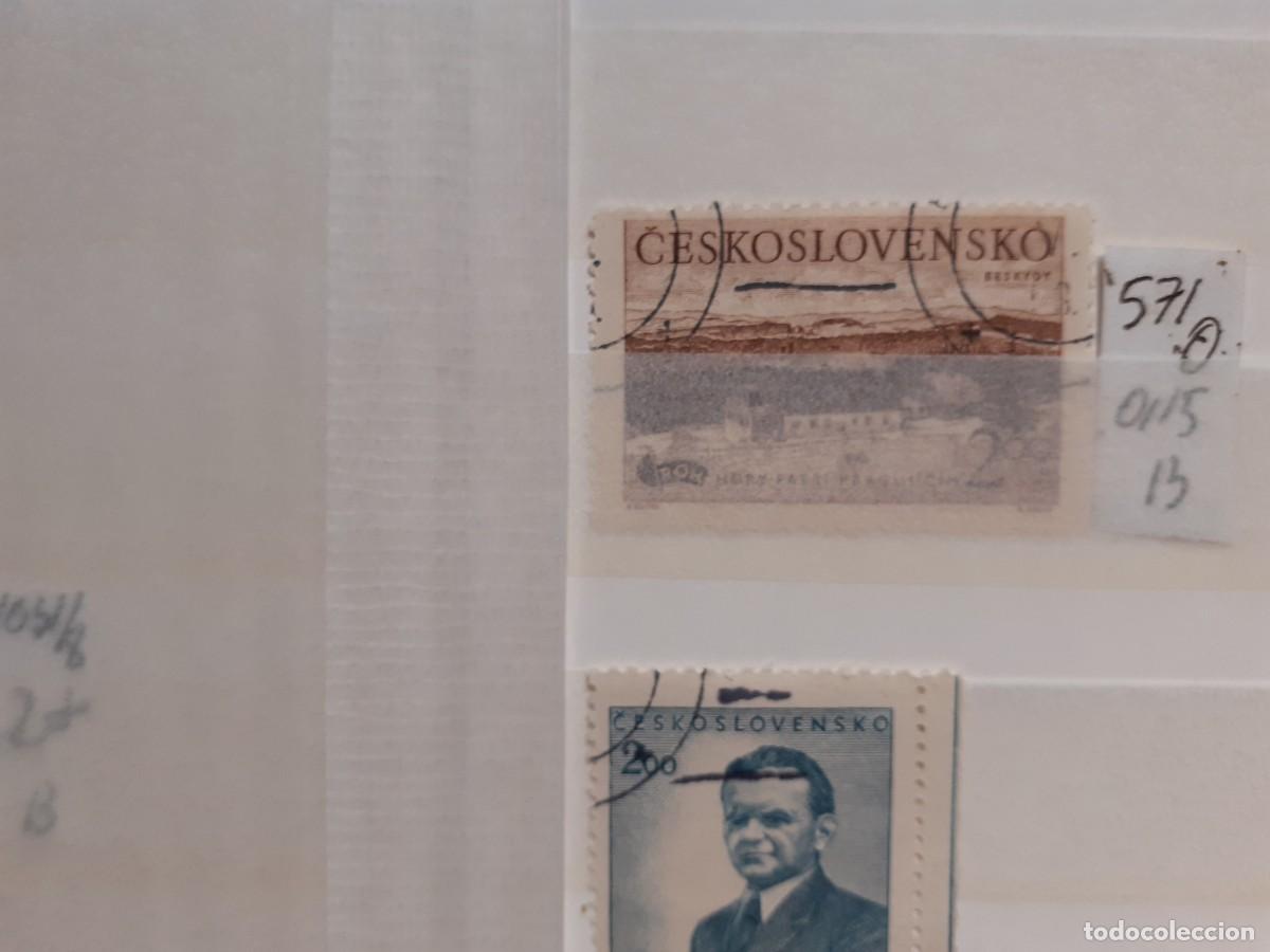 Sellos: SELLOS DE CHECOSLOVAQUIA. USADOS .YVERT N&ordm; 571