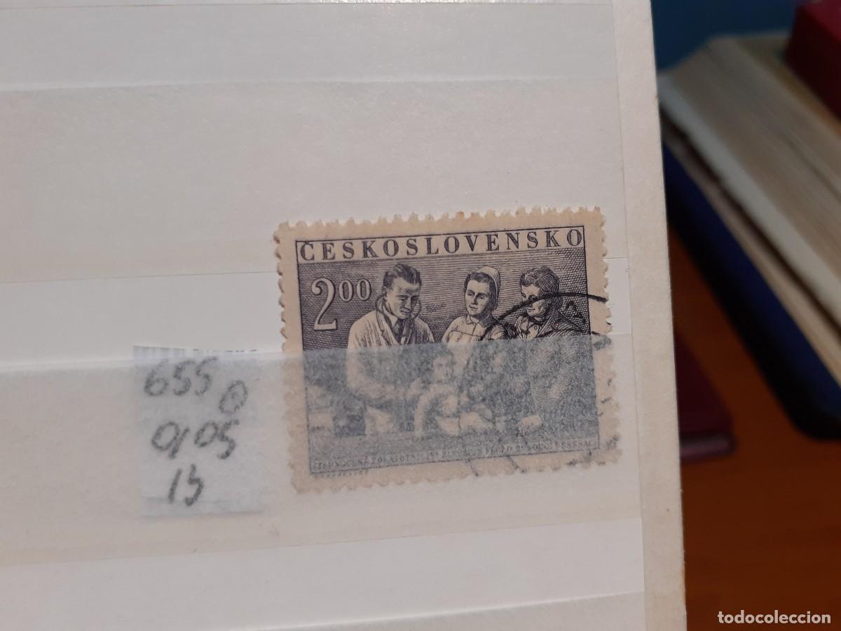 Sellos: SELLOS DE CHECOSLOVAQUIA. USADOS .YVERT N&ordm; 655
