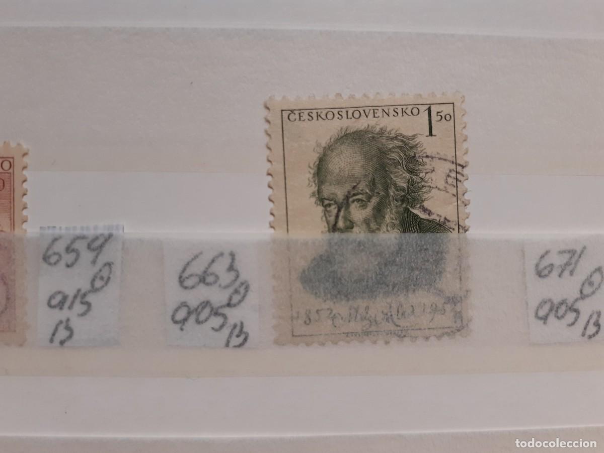 Sellos: SELLOS DE CHECOSLOVAQUIA. USADOS .YVERT N&ordm; 663