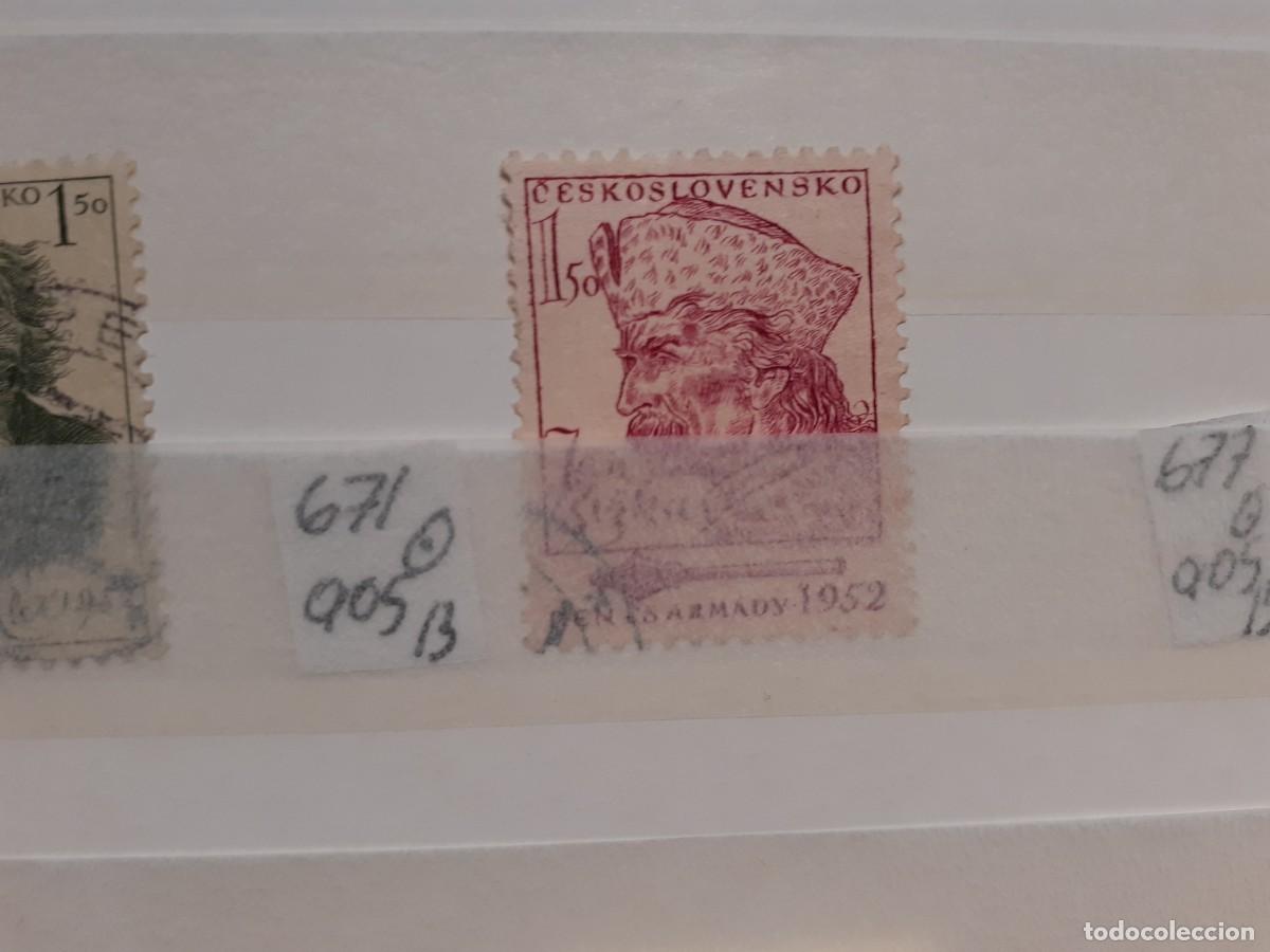 Sellos: SELLOS DE CHECOSLOVAQUIA. USADOS .YVERT N&ordm; 671