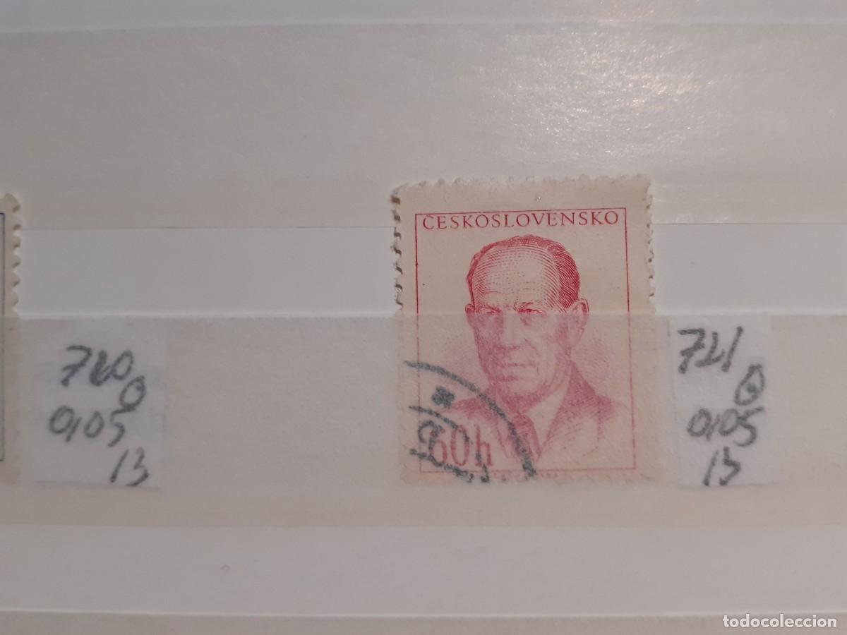 Sellos: SELLOS DE CHECOSLOVAQUIA. USADOS .YVERT N&ordm; 721