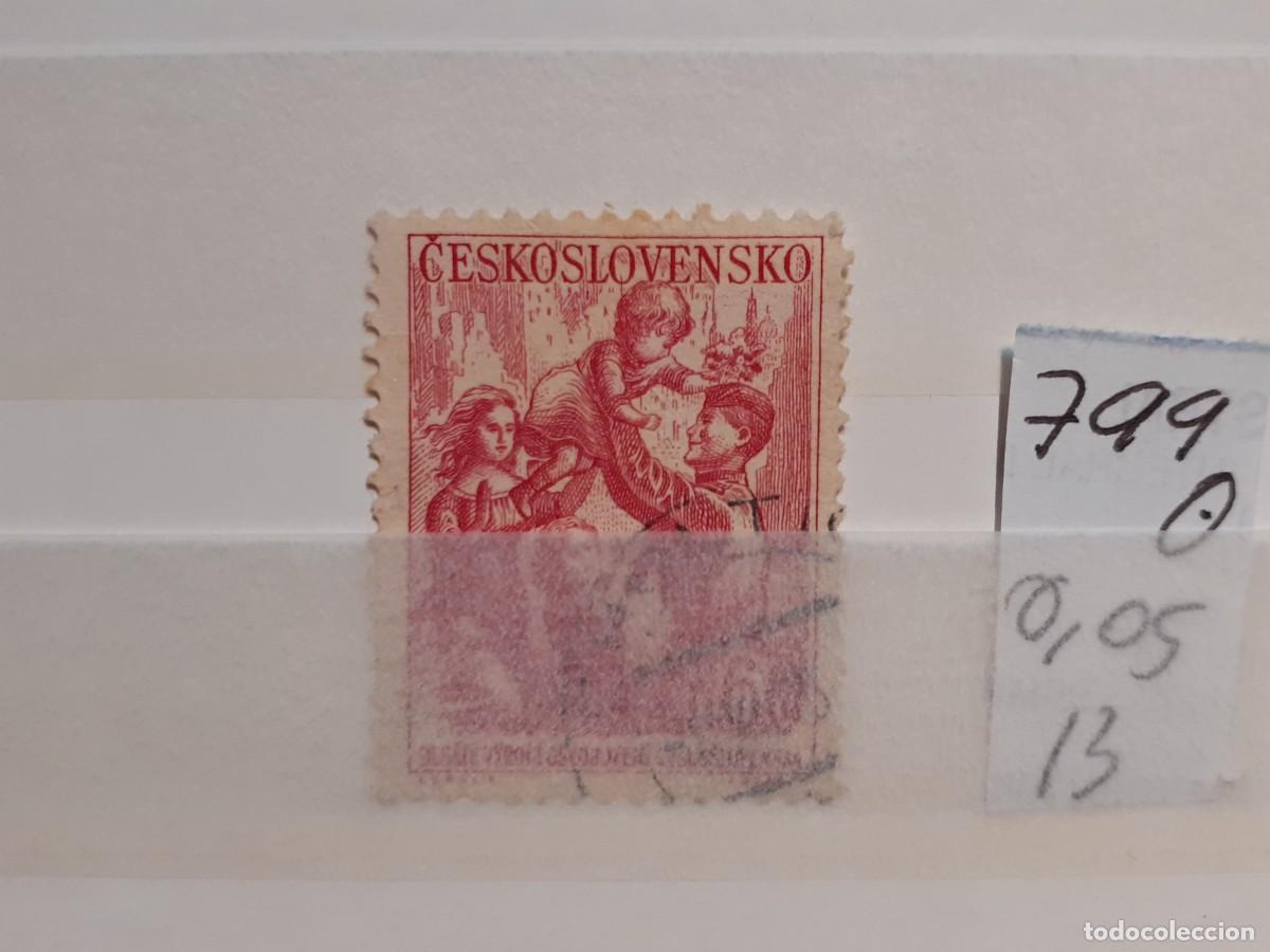 Sellos: SELLOS DE CHECOSLOVAQUIA. USADOS .YVERT N&ordm; 799