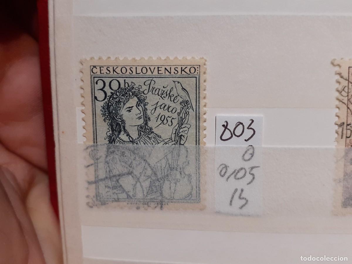 Sellos: SELLOS DE CHECOSLOVAQUIA. USADOS .YVERT N&ordm; 803