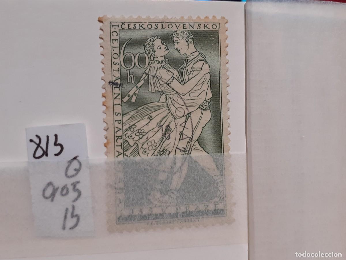 Sellos: SELLOS DE CHECOSLOVAQUIA. USADOS .YVERT N&ordm; 813