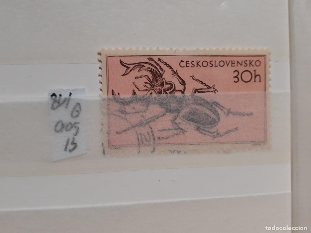 Sellos: SELLOS DE CHECOSLOVAQUIA. USADOS .YVERT N&ordm; 821