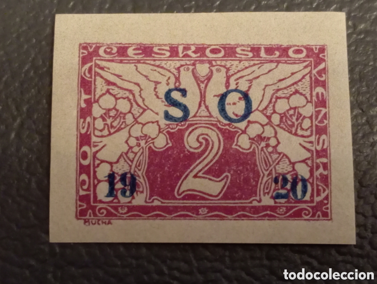 Sellos: Checoslovaquia 1920 - Urgente Silesia Oriental &rdquo;SO 1920&rdquo; - MNH - Cat. Michel SO 26