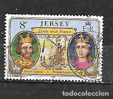 Sellos: 1982: JERSEY Lazos de uni&oacute;n con Francia (usado)