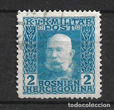 Sellos: bosnia 1912 scott 66 usado - 16/6