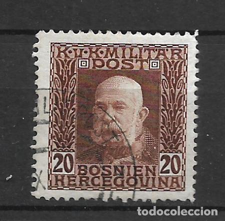 Sellos: bosnia 1912 scott 72 usado - 16/6