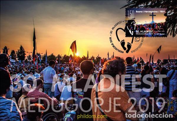 Sellos: 612321 MNH BOSNIA-HERZEGOVINA. Adm Croata 2019 MEDUGORJE - 30&ordm; FESTIVAL JUVENIL