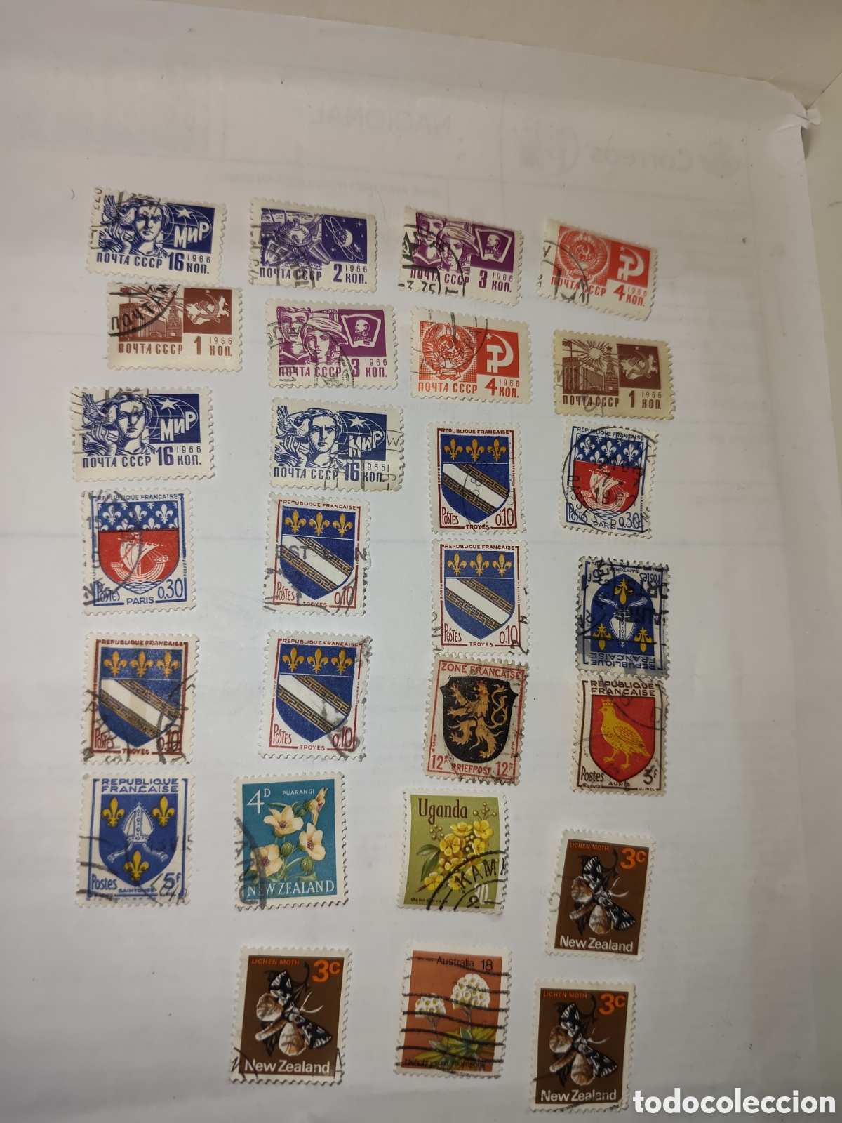 Sellos: 27 Sellos del mundo variados a&ntilde;os 60 y 70