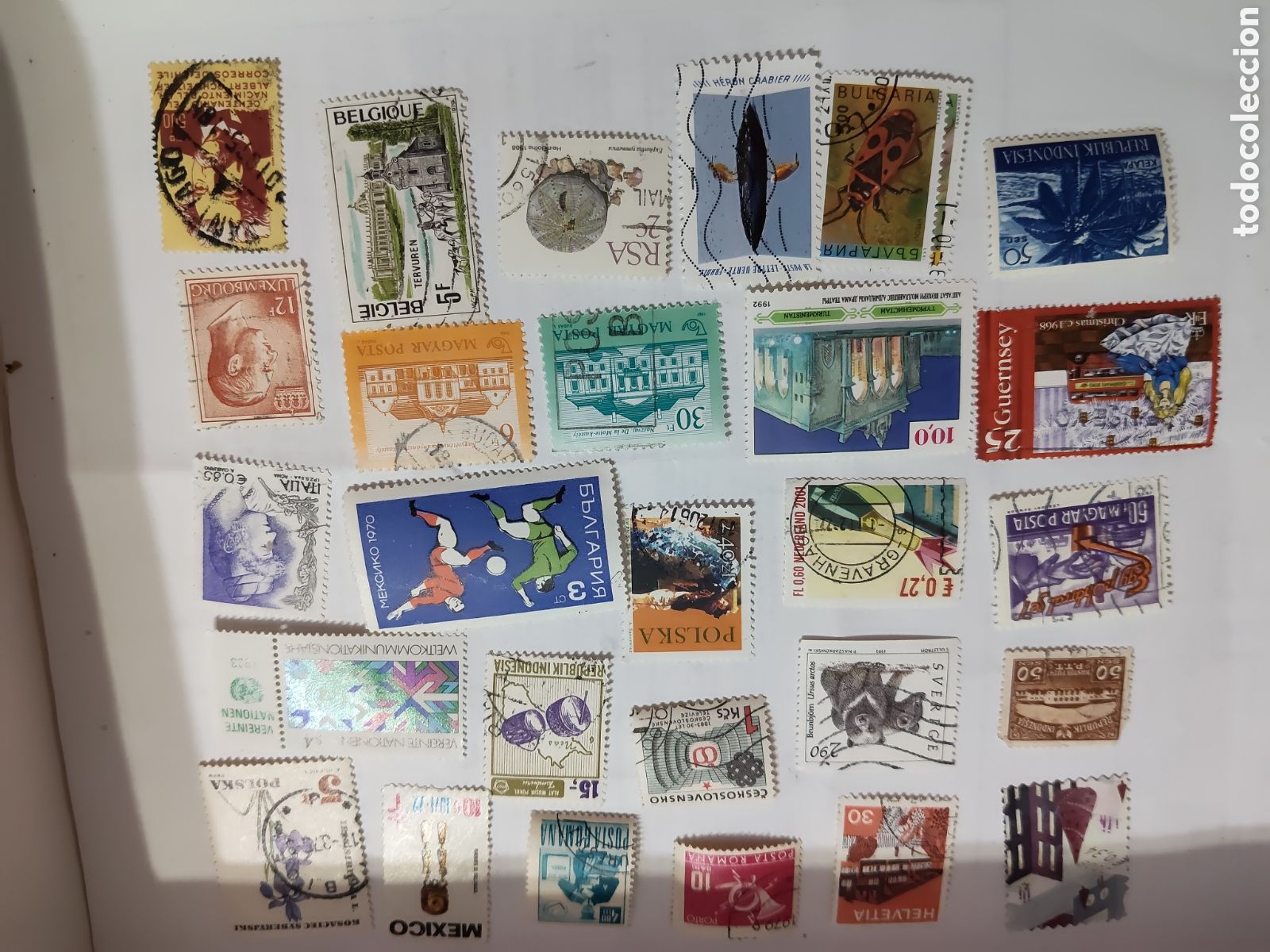 Sellos: 27 Sellos del mundo variados muy buenos