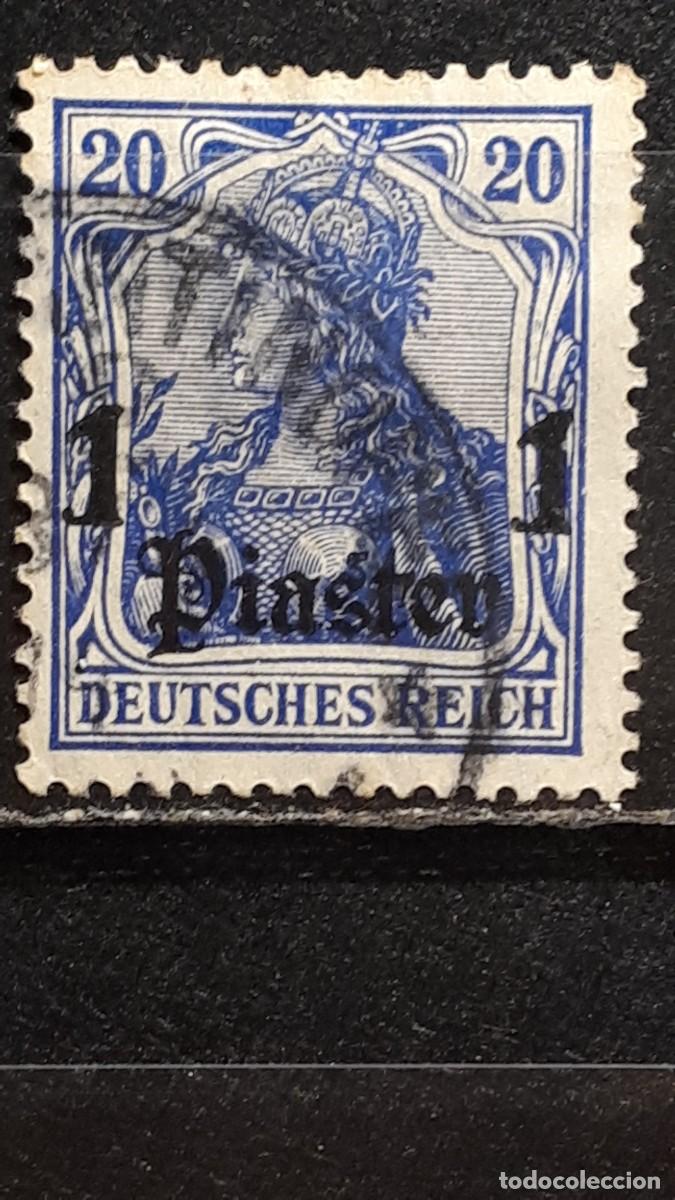 Sellos: ALEMANIA LEVANTE TURCO. A&Ntilde;O 1905. &deg;. YVERT 31