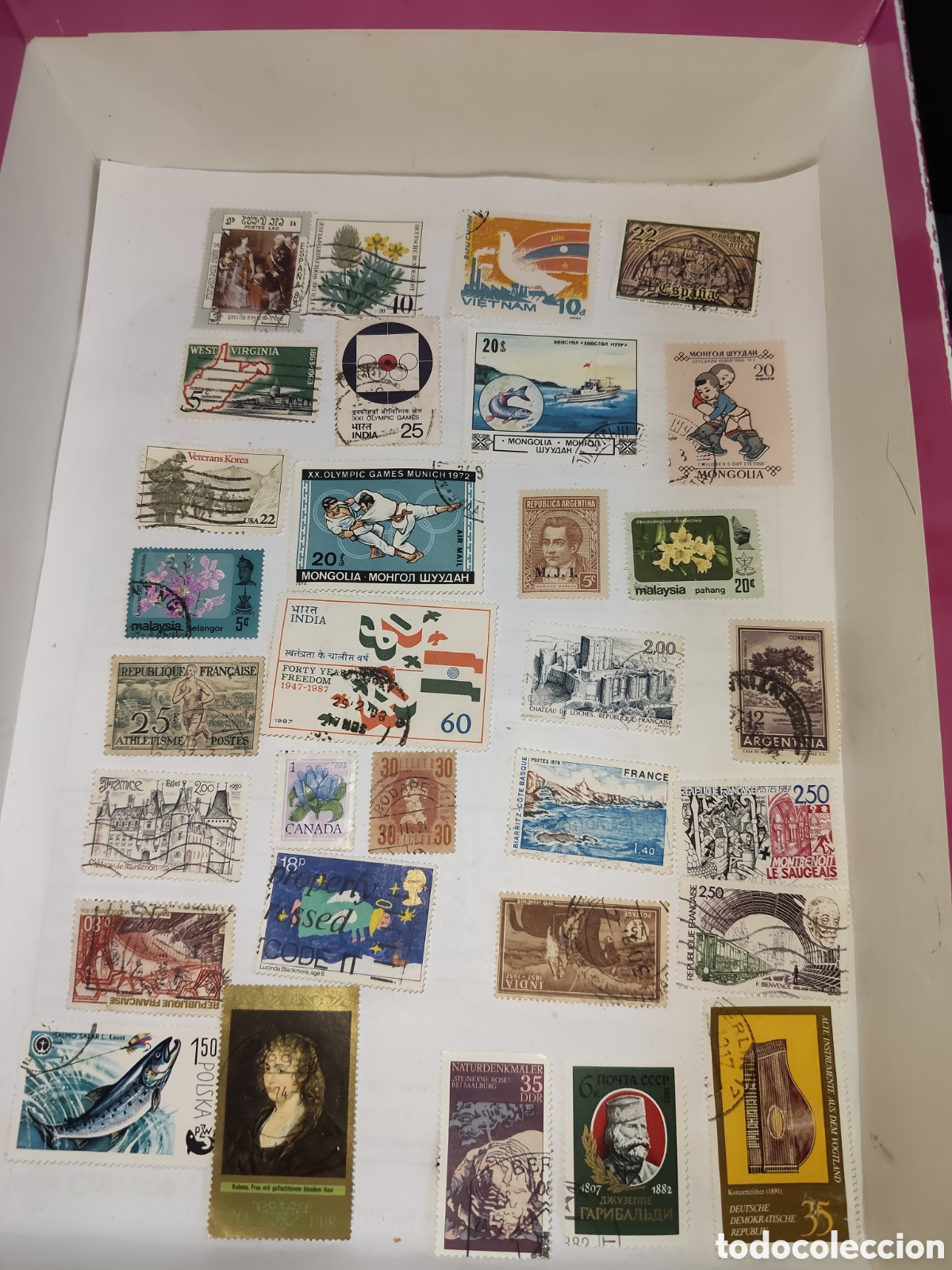 Sellos: 31 Sellos variados del mundo muy buenos
