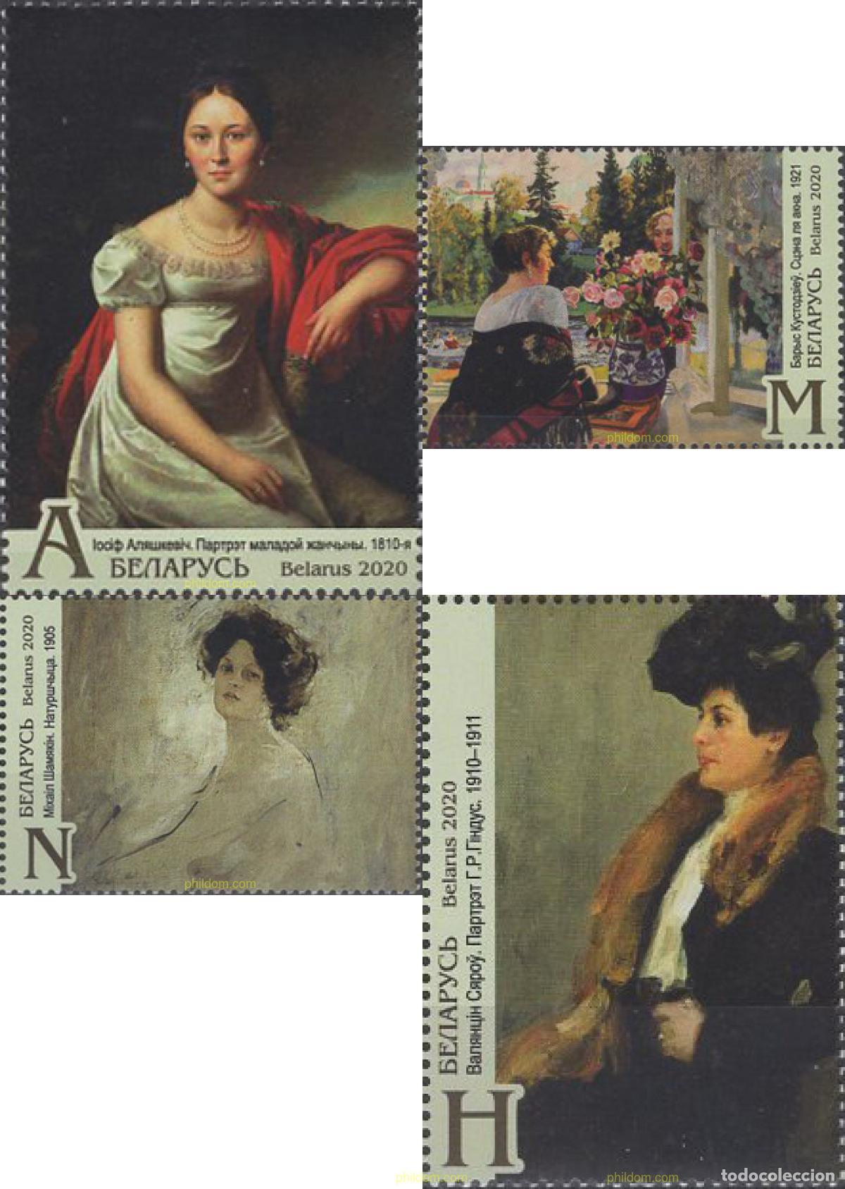 Sellos: 668652 MNH BIELORRUSIA 2020 PINTURAS