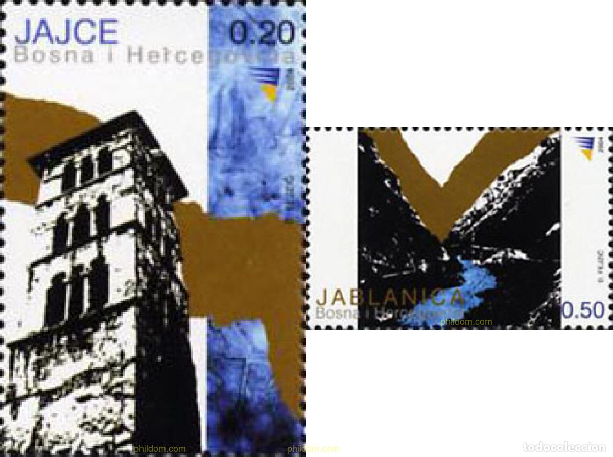 Sellos: 148433 MNH BOSNIA-HERZEGOVINA 2004 CIUDADES