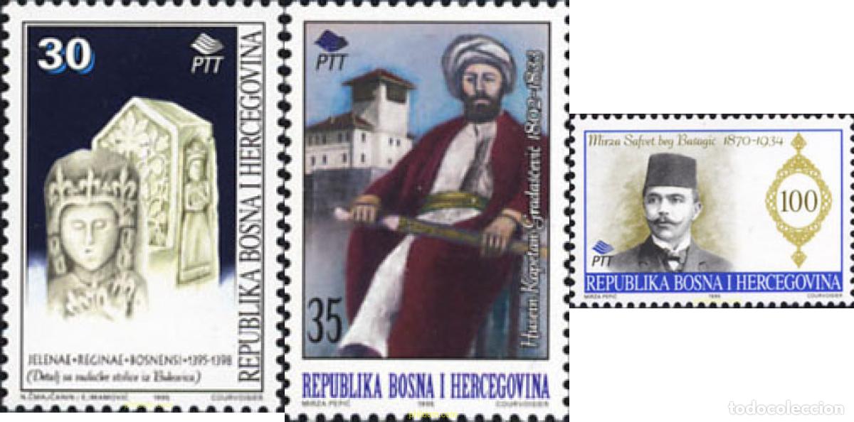 Sellos: 113457 MNH BOSNIA-HERZEGOVINA 1995 PERSONAJES