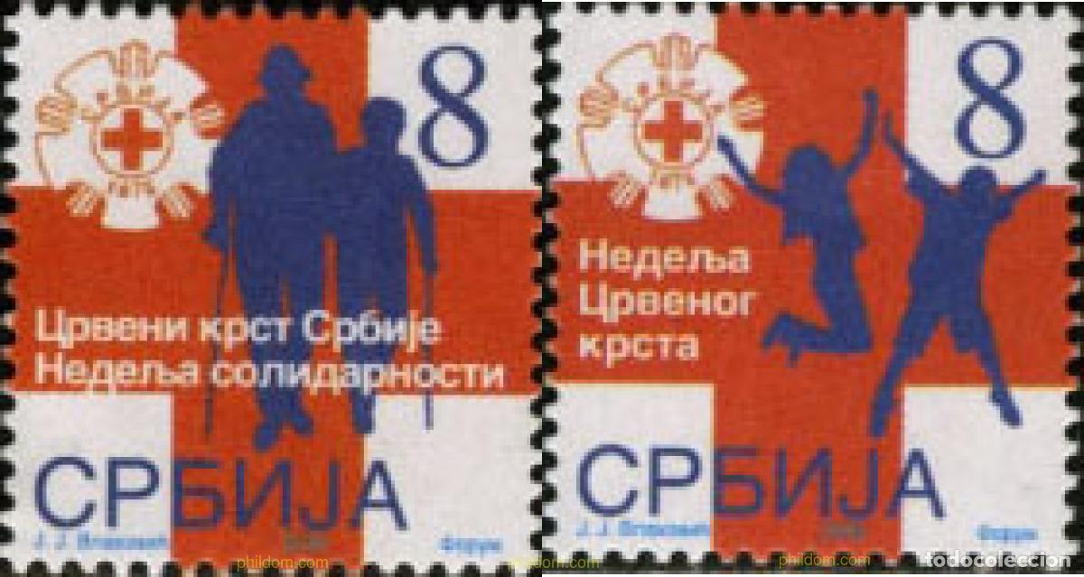 Sellos: 194971 MNH SERBIA 2006 CRUZ ROJA