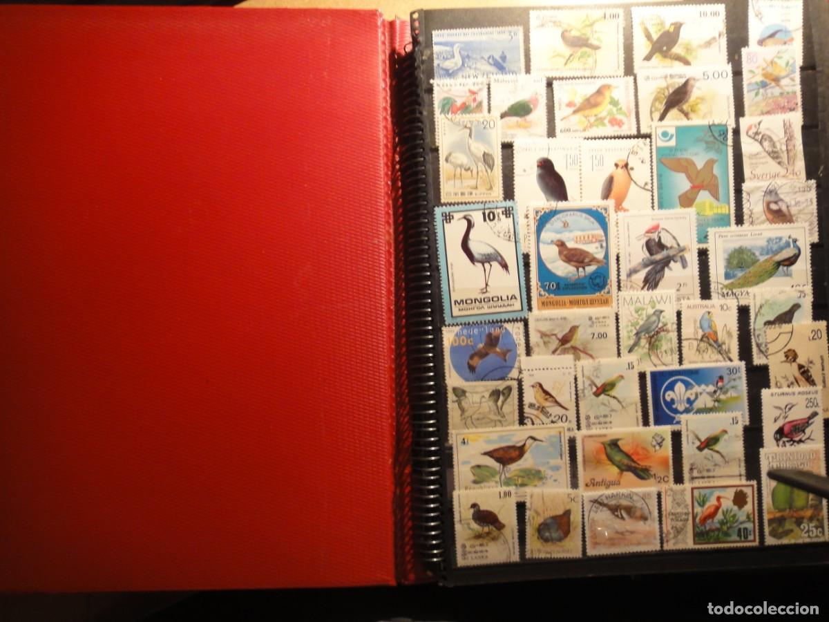 Sellos: Clasificador con + de 700 sellos, Varios temas, para colecci&oacute;n, cambio, etc....nuevos y usados,