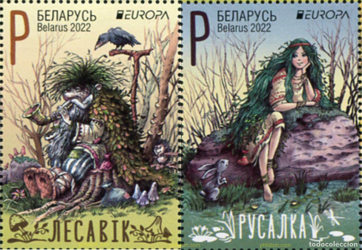 Sellos: 685640 MNH BIELORRUSIA 2022 EUROPA. MITOS Y LEYENDAS