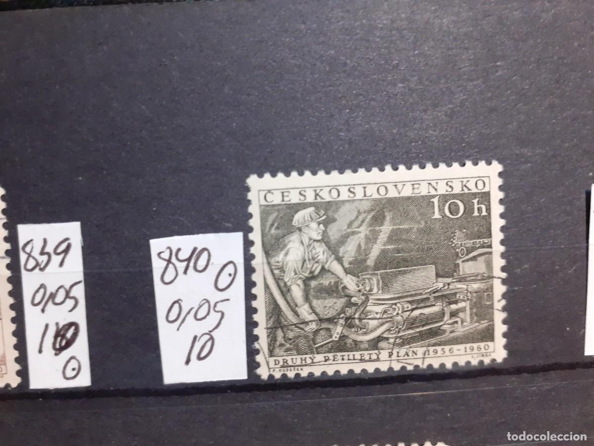 Sellos: SELLOS DE CHECOSLOVAQUIA. USADOS. YVERT N&ordm;840