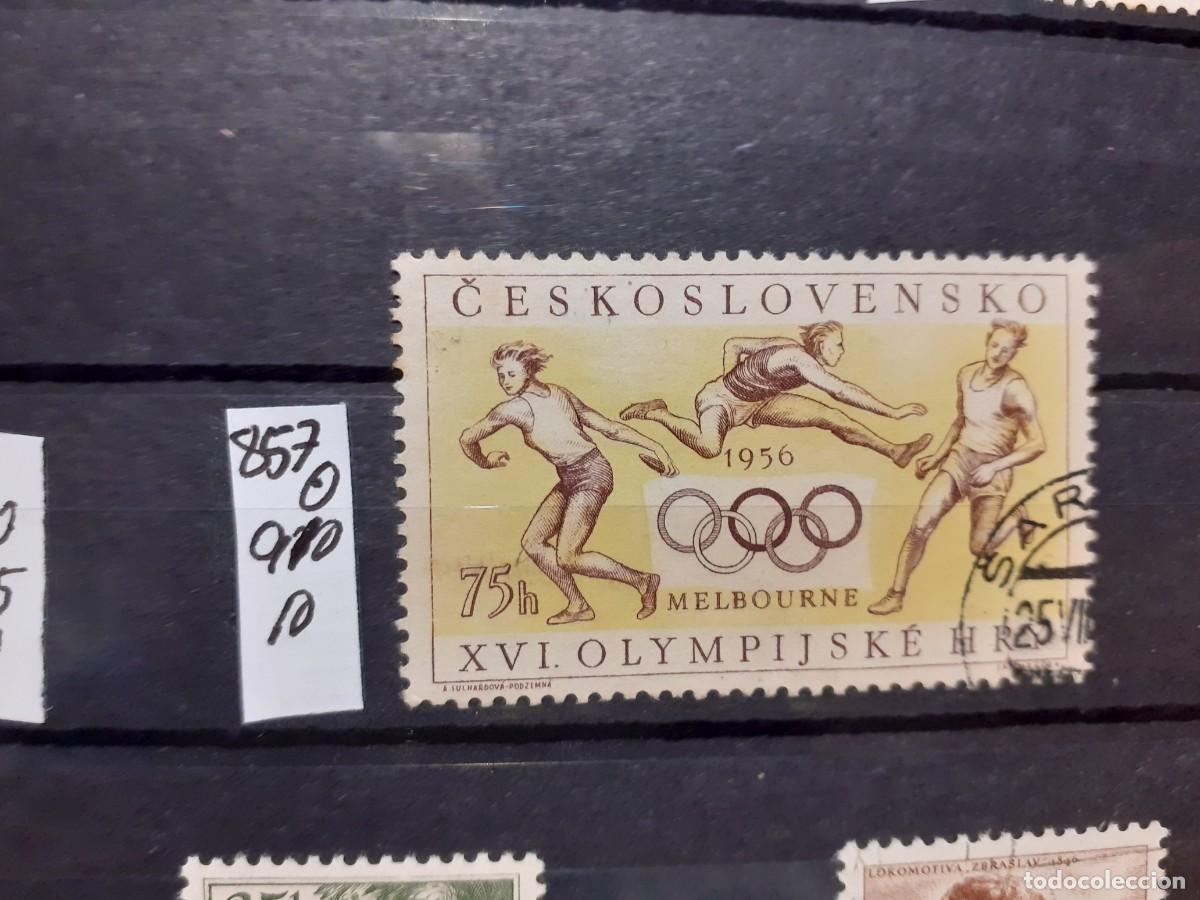 Sellos: SELLOS DE CHECOSLOVAQUIA. USADOS. YVERT N&ordm;857