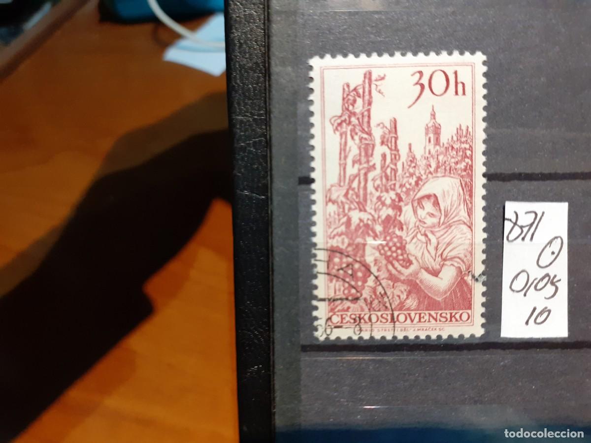 Sellos: SELLOS DE CHECOSLOVAQUIA. USADOS. YVERT N&ordm;871