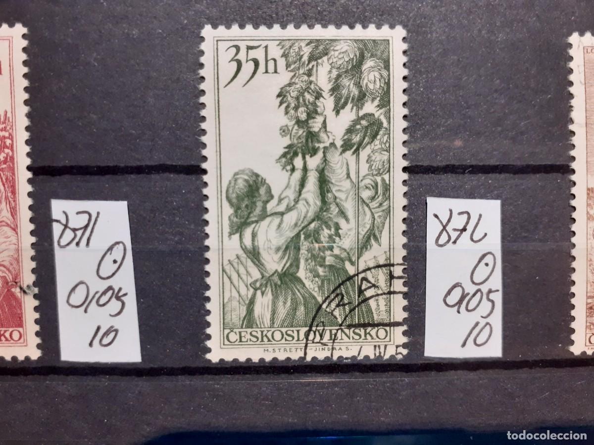Sellos: SELLOS DE CHECOSLOVAQUIA. USADOS. YVERT N&ordm;872